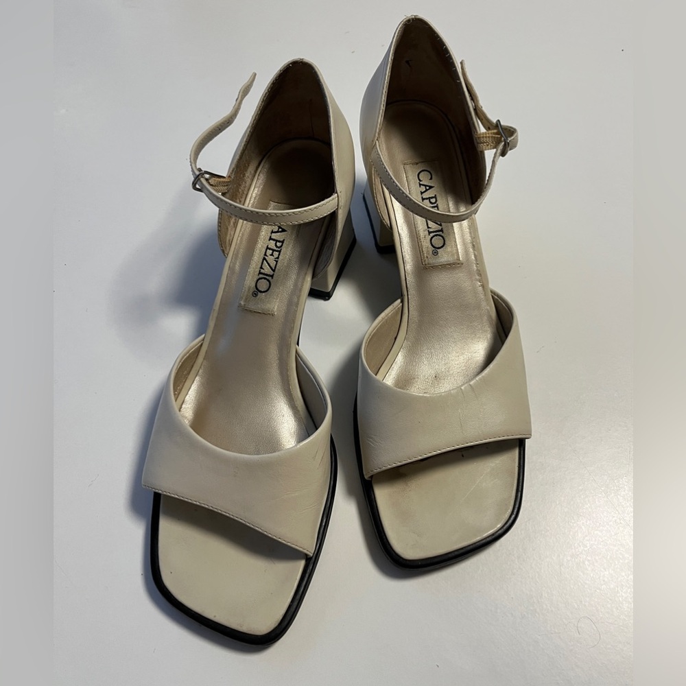 Capezio Cream Women's Heels